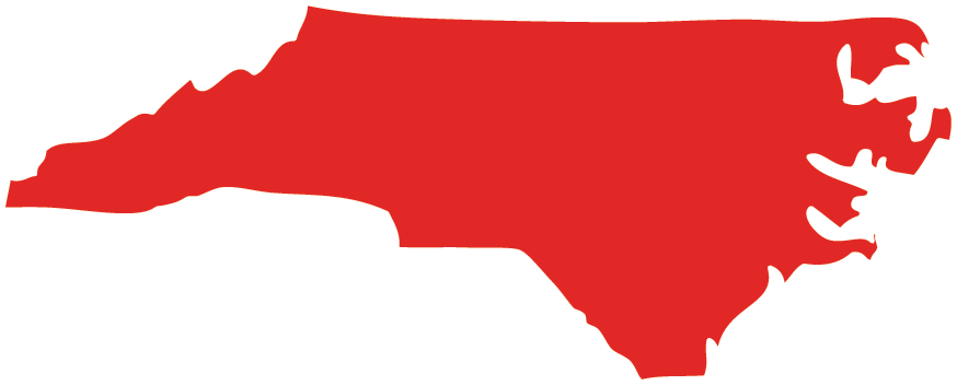 North Carolina North Carolina - North Carolina State Png (874x352)
