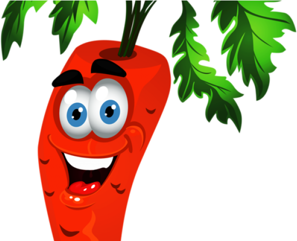 Bahamas Clipart Carrot - Cartoon Fruit And Vegetables (640x480)