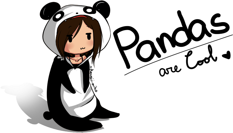 147 Images About Panditas Sezis On We Heart It - Cartoon (800x600)