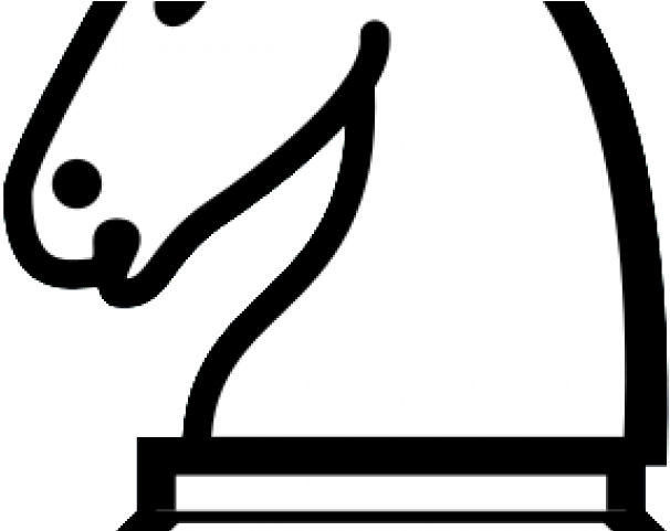 Knight Clipart Chess Piece - Lichess Logo (640x480)