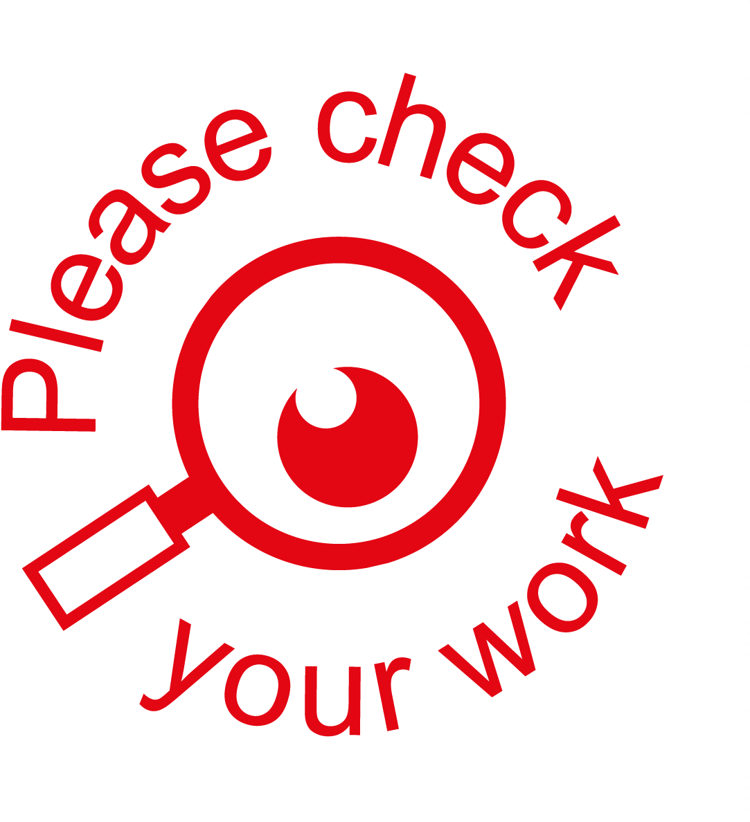 Deskmates Stampers Please Check Your Work Colored Pencils - Inishmore (1083x1188)