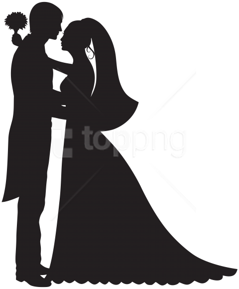 Free Png Download Groom And Bride Clipart Png Photo - Bride And Groom Clipart Png (480x580)