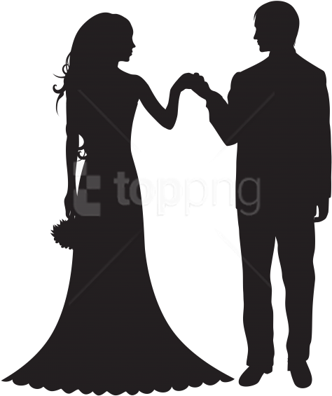 Free Png Download Bride And Groom Clipart Png Photo - Bride And Groom Png (481x570)