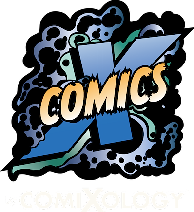 Comic By Comixology Logo White Letters Comixology - Comixology (398x434)