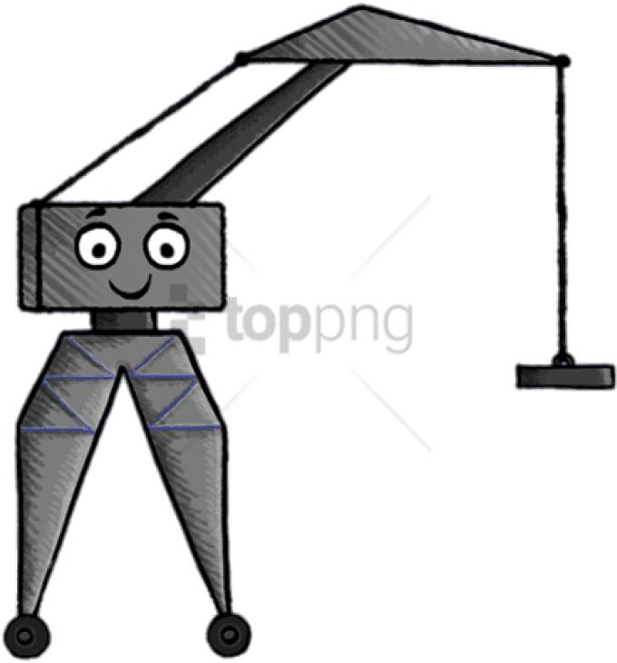 Download Toot Character Wayne The Crane Clipart Png - Cartoon (850x783)