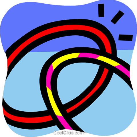 Hula Hoop Reifen Vektor Clipart Bild - Hula Hoop Reifen Vektor Clipart Bild (479x480)