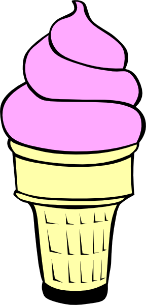 Ice Cream Swirl Vector (288x600)