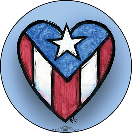 Love For Puerto Rico - Emblem (450x451)