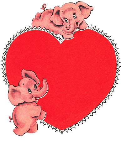 Enfantin, Valentines Vintages, Artisanat De Saint Valentin, - Cartoon (408x500)