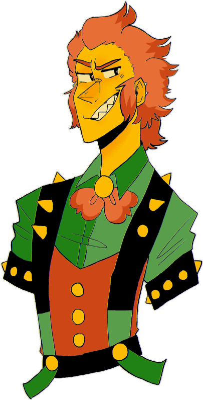 Take A Punk-ass Flower Man - Cartoon (449x810)