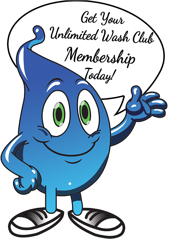 Get Unlimited Washes With Membership - Cartoon (600x776)