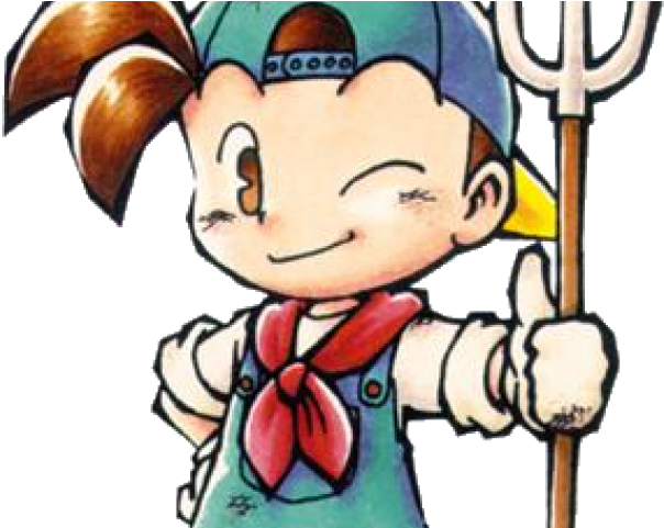 Harvest Moon Clipart Pumpkin Farm - Harvest Moon Back To Nature (640x480)