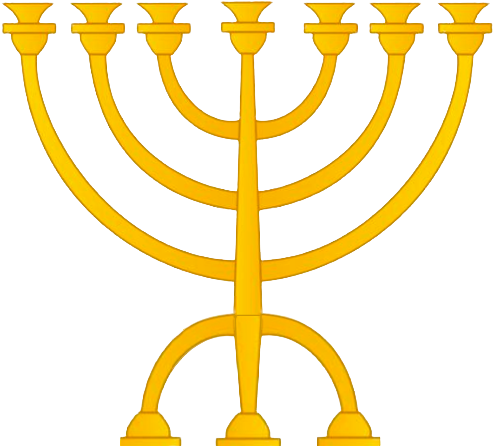 Library Or Level Picture Of The World Seven - Hanukkah Clip Art (500x463)