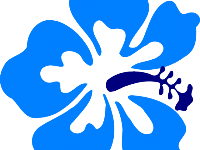 Hawaii Clipart Garland - Hibiscus Flower Clipart Png (640x480)