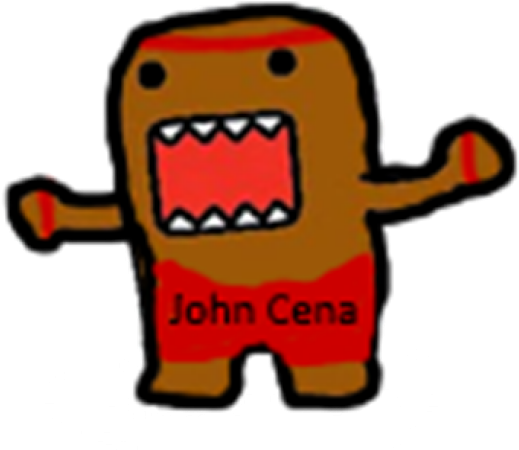 John Cena Clipart Number - Domo Roblox (640x480)