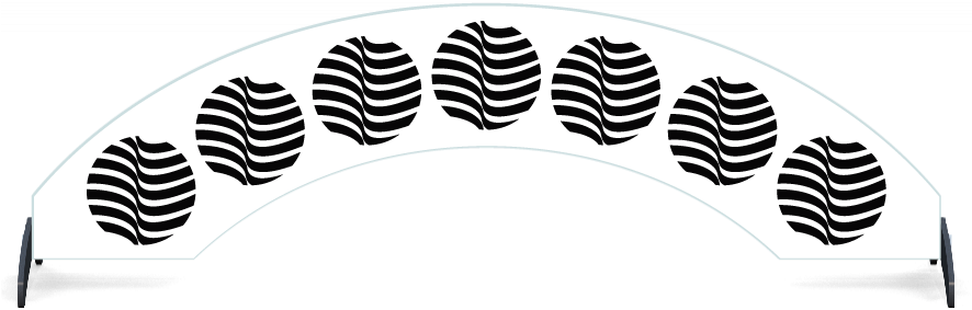 Fillers > Arch Filler > Wavy Circles - Fillers > Arch Filler > Wavy Circles (885x295)