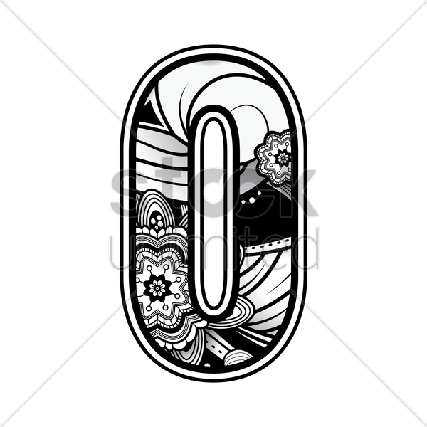 Argentina Clipart Number - Decorative Alphabet O (600x600)