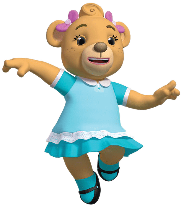 Bananas In Pyjamas Amy Dancing - Bananas In Pyjamas Characters (658x720)