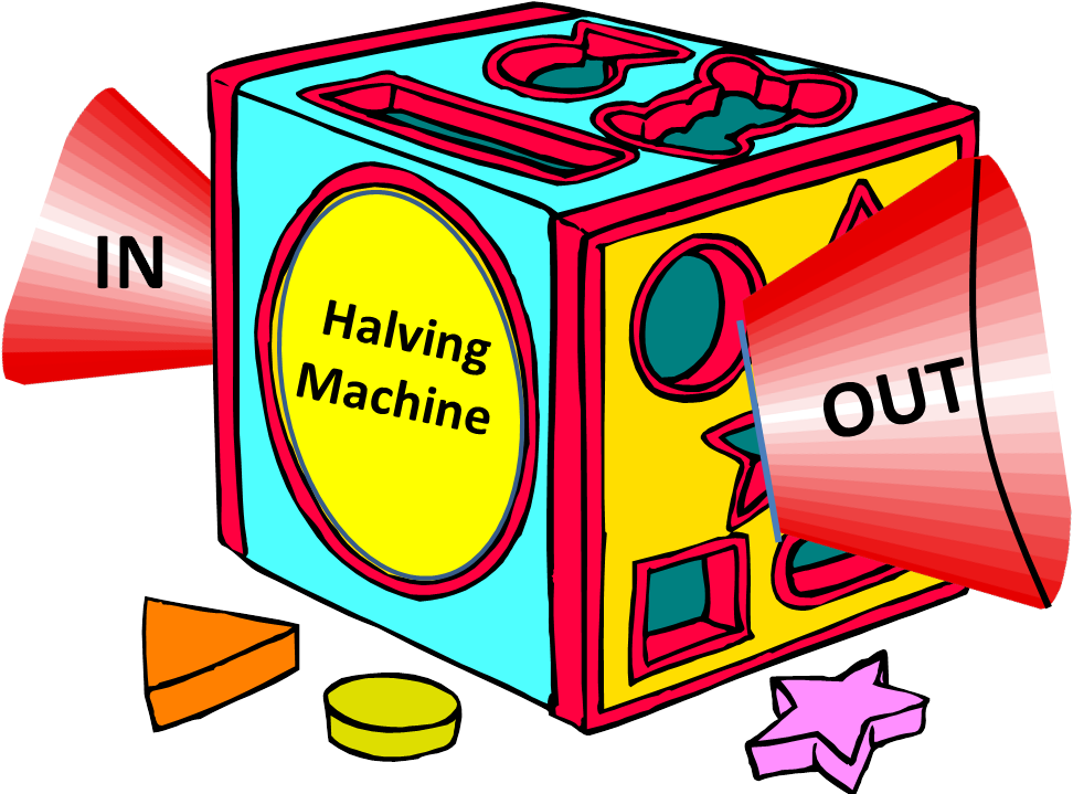 1 Comes Out Of The Machine - Halving Machine (997x727)