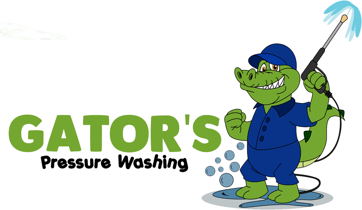 Gator's Pressure Washing - Cartoon (1283x753)