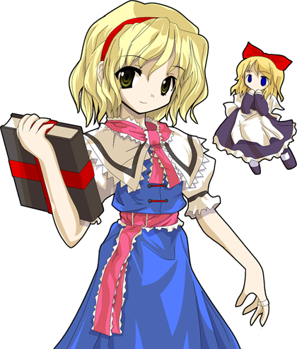 Alice Margatroid Clipart Alice - Alice Touhou (420x493)