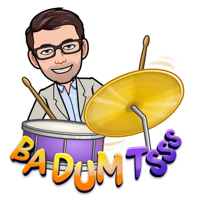 Percussion And Drum Lessons Wichita, Ks - Bitmoji Drum (398x398)