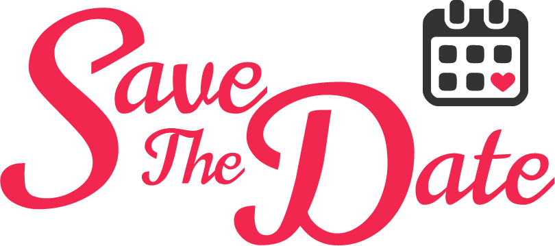 אישורי הגעה לחתונה - Save The Date חינם (810x359)