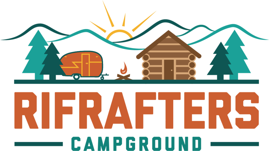 Rifrafters Logo Color - Sticker (1000x625)