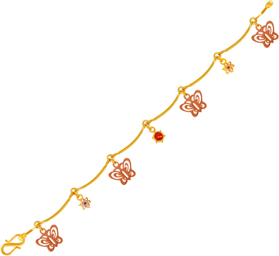 10kt Yellow Gold Bracelet - Amazia Collection Pc Chandra (1000x1000)