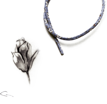 Svg Free The Artist - Tulip (412x402)