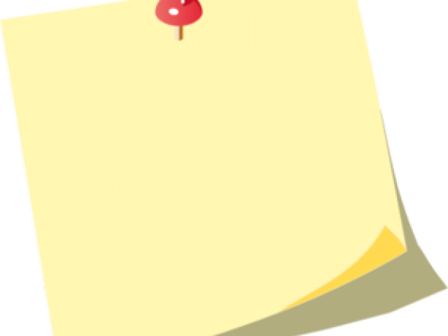 Note Clipart Board - Illustration (640x480)