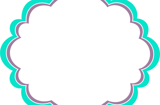 Borders And Frames Of The Unicorns Clip Art For Best - Frame Unicorn Border Png (640x420)