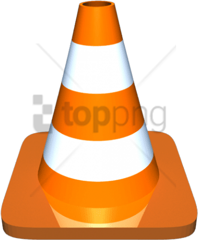 Free Png Download Traffic Cone Face Illustration Png - Vlc Media Player Icon (480x480)