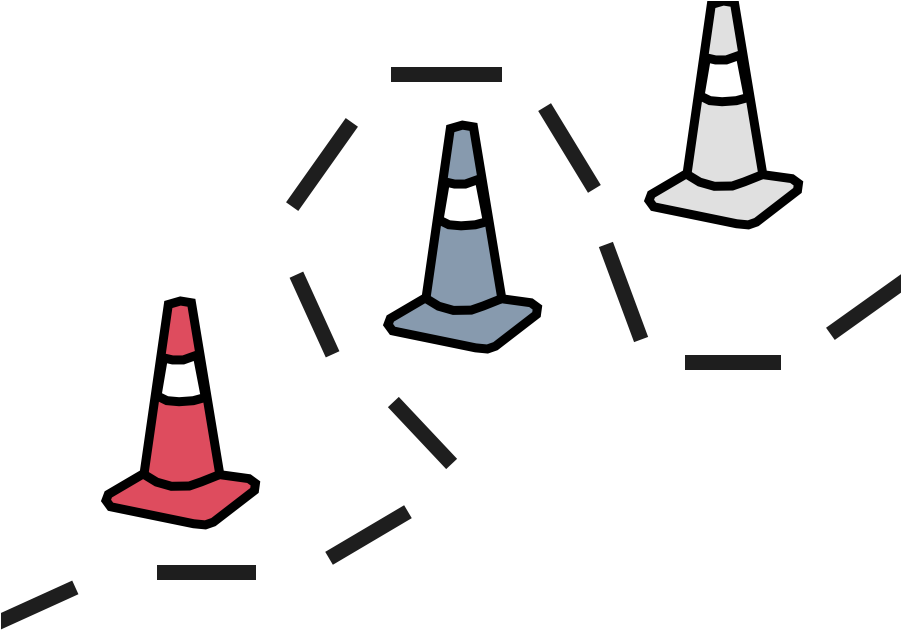 Clipart Obstacle Course Png (900x693)