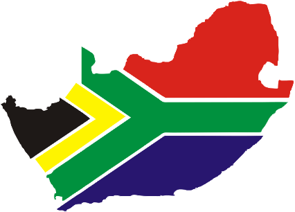 Sa Road Signs Ltd - South African Flag Country Shape (426x306)