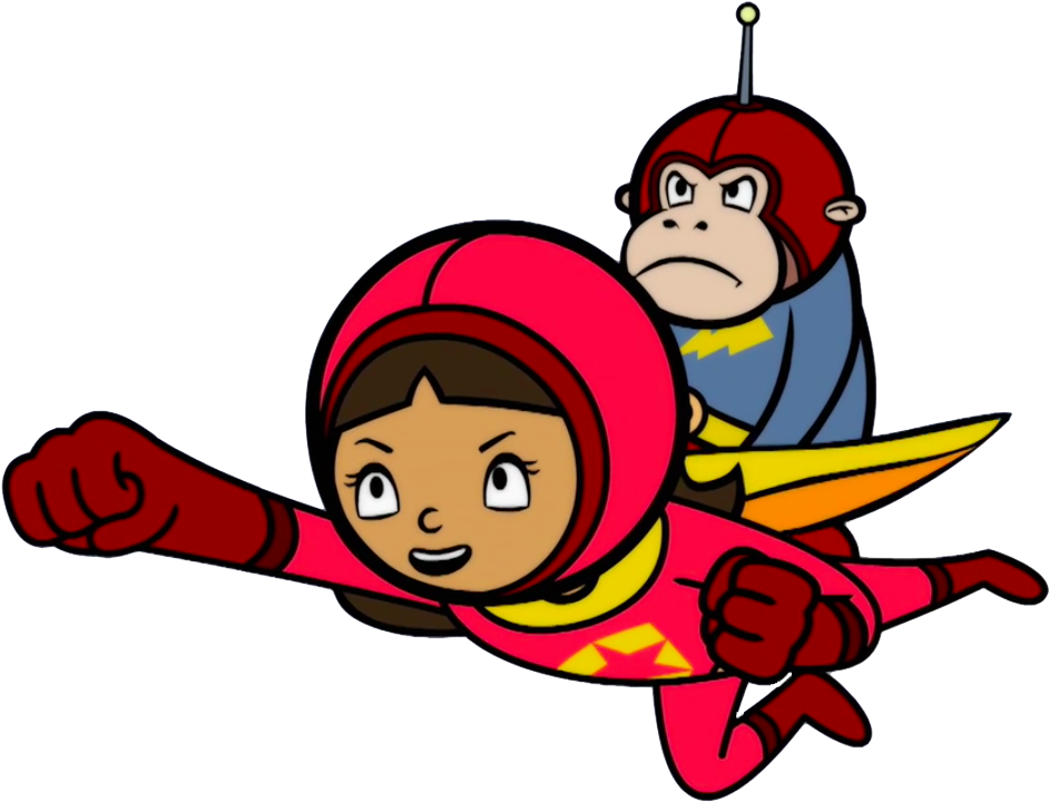 Wordgirl And Huggy Vector - Captain Huggy Face (970x750)