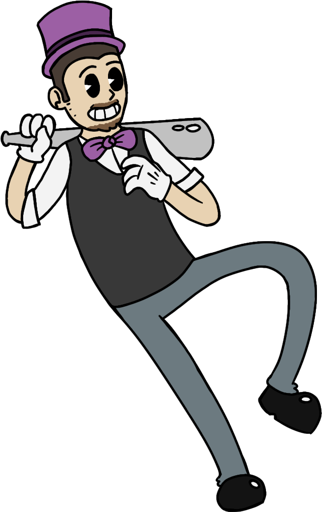 Ben's Gta Character Reminds Me Of An Old Timey Cartoon - Cartoon (1024x1024)