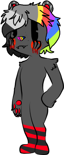 Open Old Timey Cartoon Bear Adopt Reduced By Fand0m-trash - Cartoon (329x632)