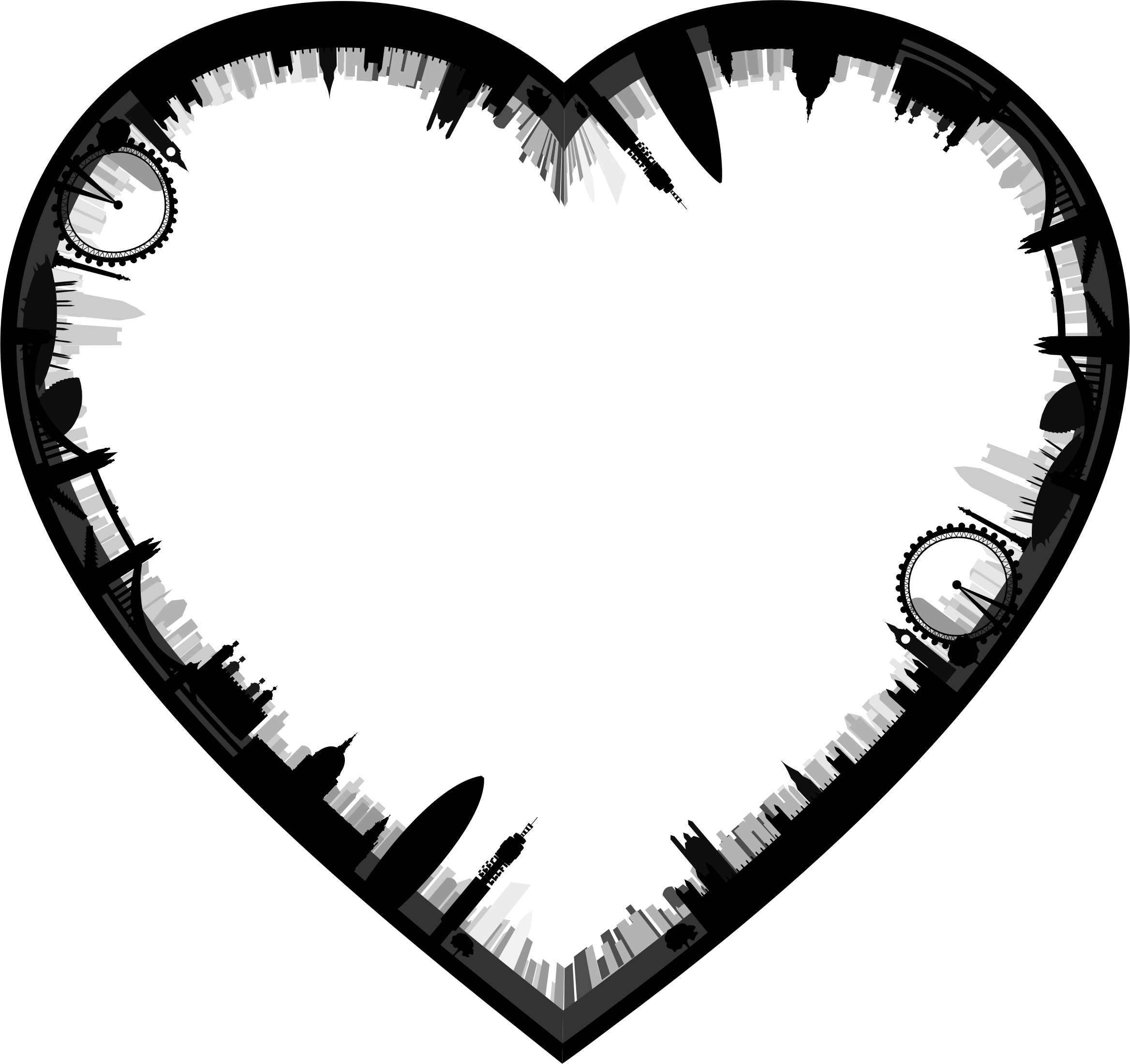 Big Image - London Skyline (2336x2200)