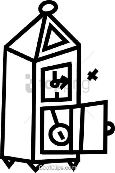 Free Png Grandfather Clock Royalty Free Vectorillustration - Free Png Grandfather Clock Royalty Free Vectorillustration (480x720)