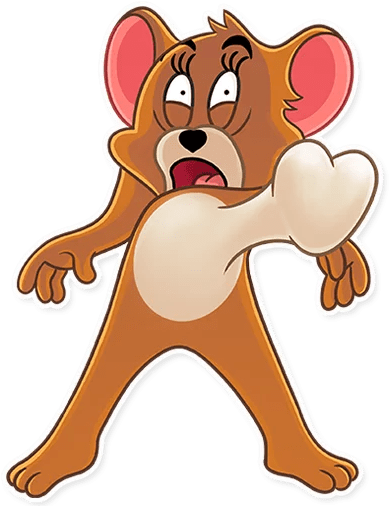 “tom And Jerry” Stickers Set For Telegram - Стикеры Том И Джерри (512x512)