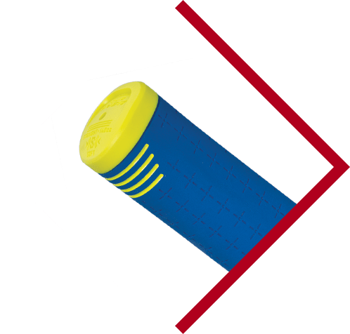 Butt End Of Blue Golf Pride Grip - Butt End Of Blue Golf Pride Grip (498x476)