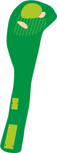 The Green Is Surrounded By Deep Rough And Any Shot - The Green Is Surrounded By Deep Rough And Any Shot (353x600)