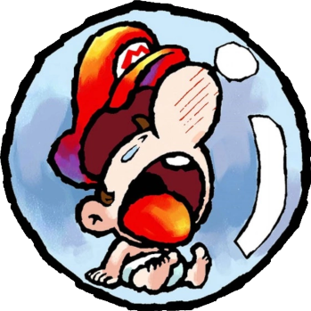 349 X 349 4 - Baby Mario Yoshi's Island (349x349)