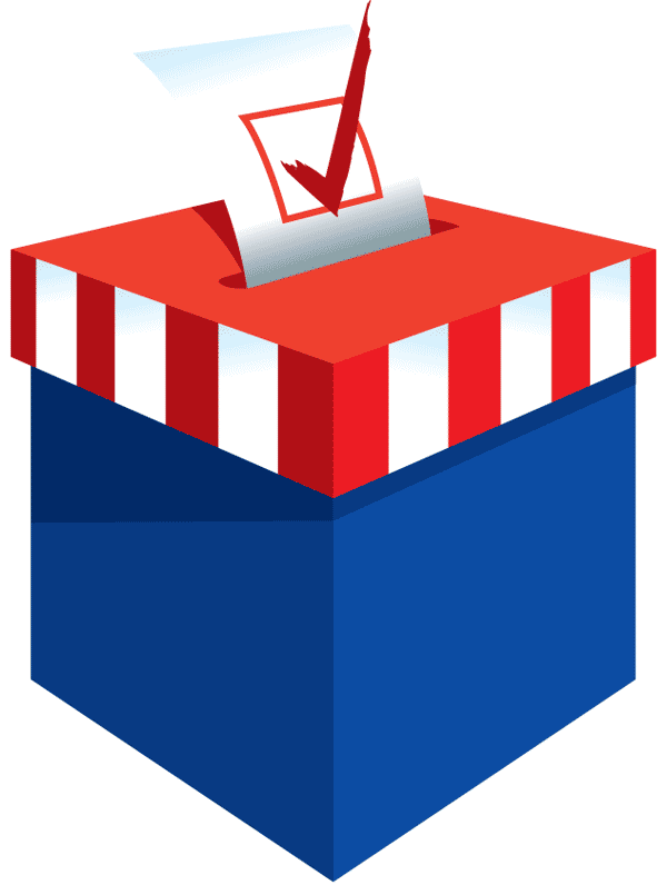 Vote Clipart Absentee Ballot - Vote Clipart Ballot Transparent (600x805)