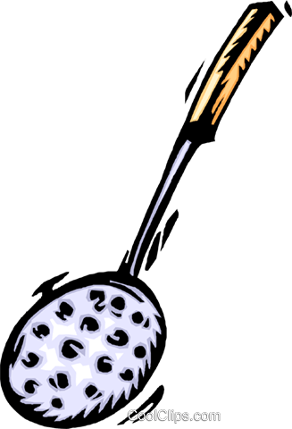 Spoon Royalty Free Vector Clip Art Illustration - Spoon Royalty Free Vector Clip Art Illustration (327x480)