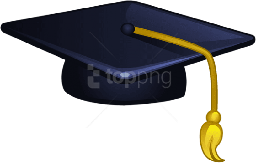 Free Png Download Graduation Cap Clipart Png Photo - Graduation Caps Transparent Blue (850x547)