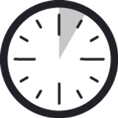 Got A Few Minutes - Clock Time Icon Vector (400x400)