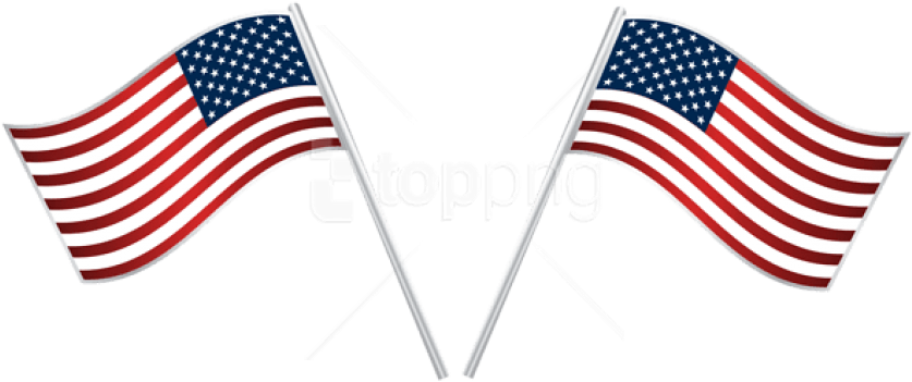 Free Png Usa Flags Png Images Transparent - Usa Clipart Png (850x362)