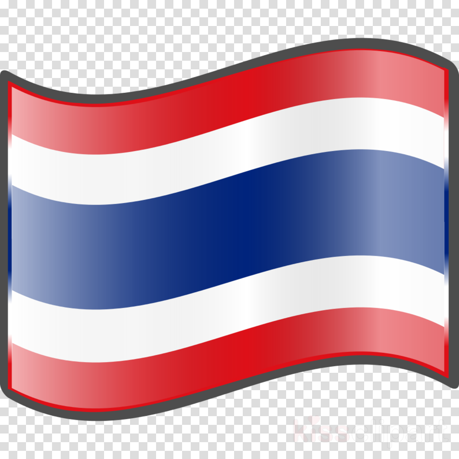 Thailand Flag Transparent Clipart Flag Of Thailand - Thailand Flag Clip Art (900x900)